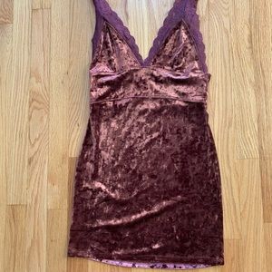 Free People Viper Velvet Dress (sold out online!!)